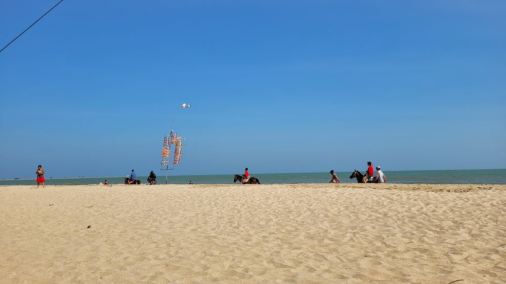 Strandatmosphäre in Hua Hin