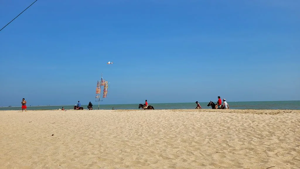 Strandatmosphäre in Hua Hin
